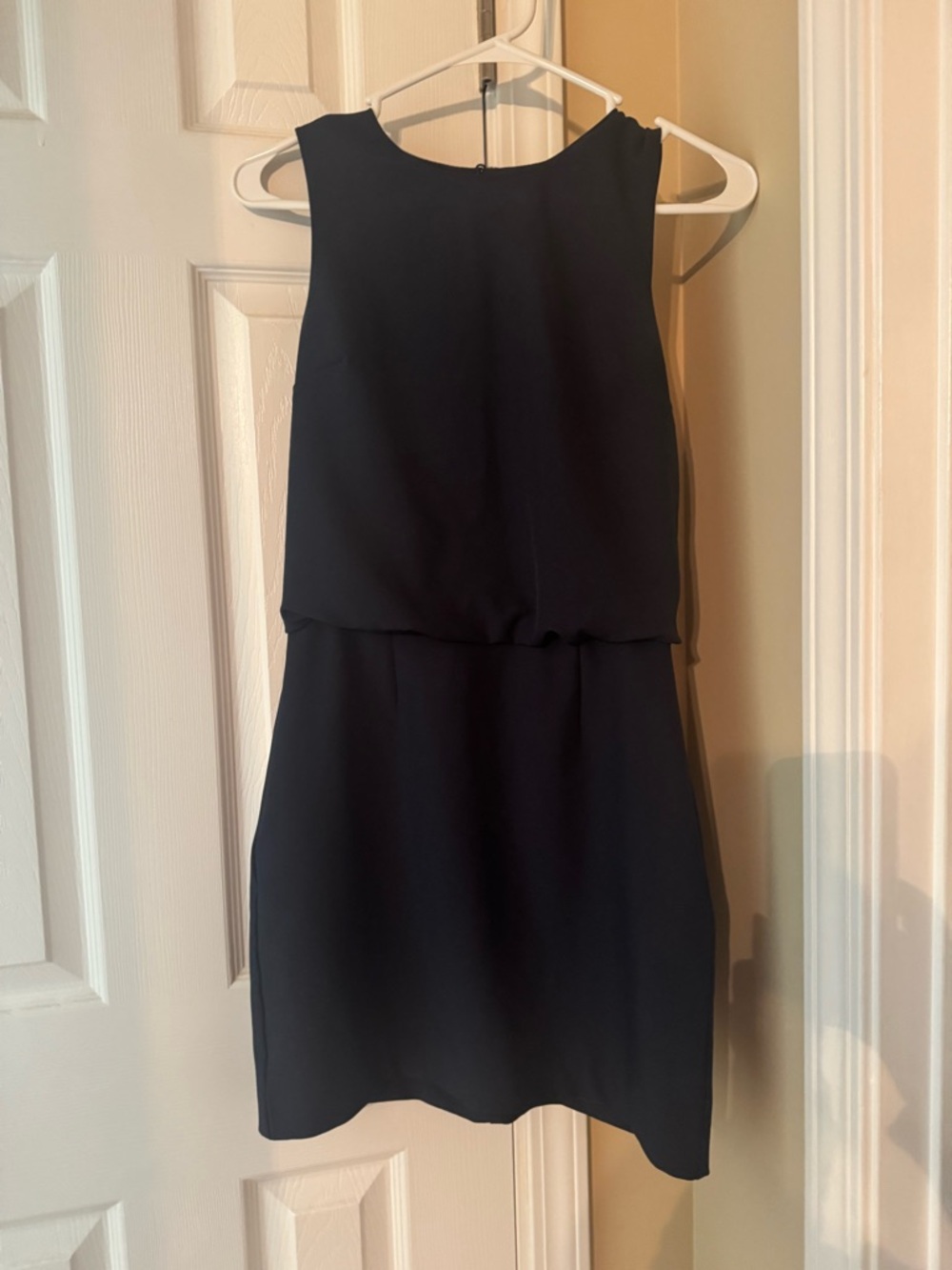 Banana Republic Navy Sleeveless Mini Dress